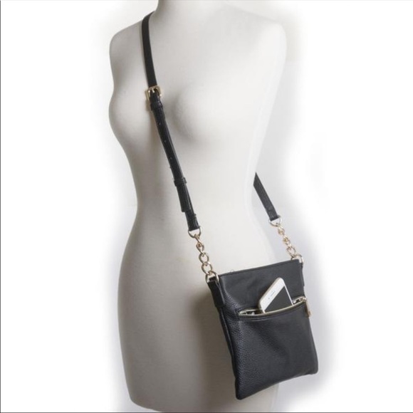 NWT Blue Crossbody Phone-Charging Power Purse - Picture 3 of 4